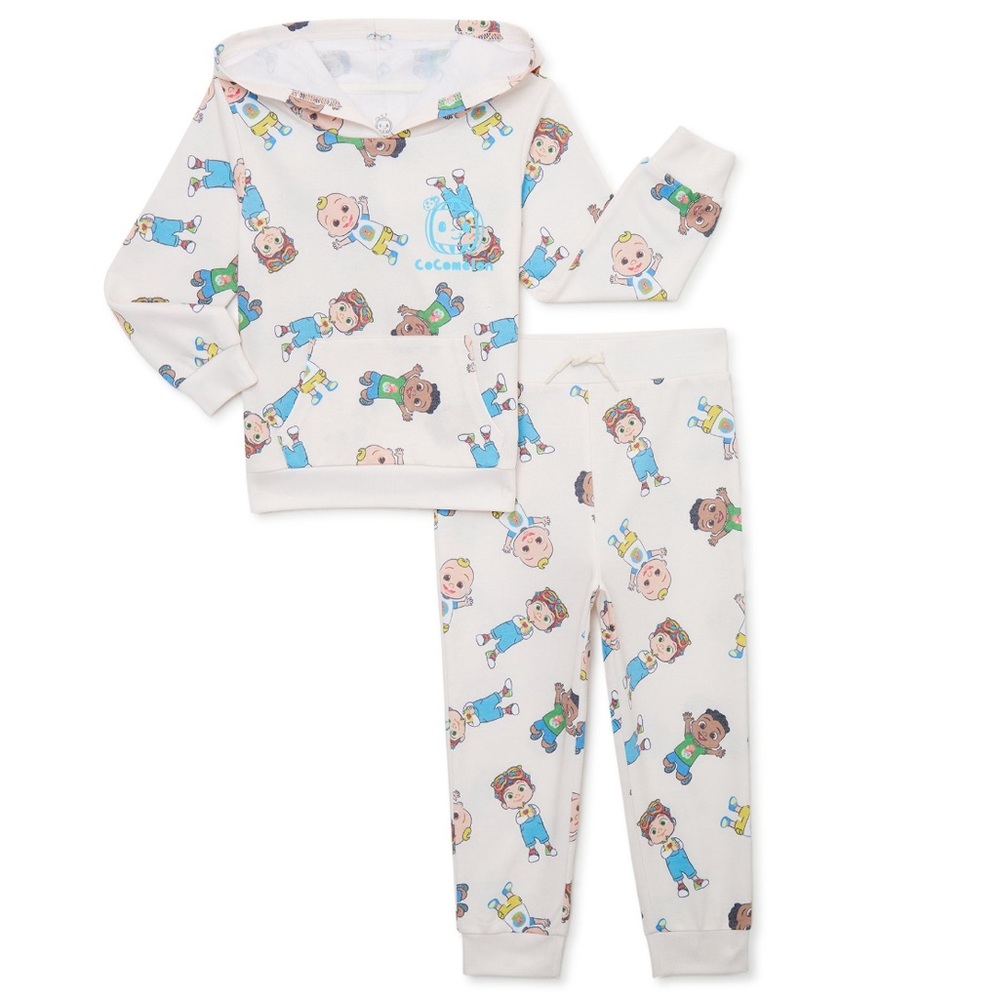Cocomelon 2 Piece Hoodie Size 12 Months
